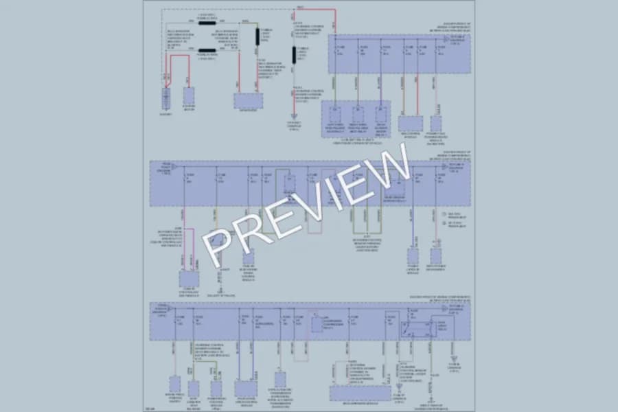 2007 Ford Expedition Power Distribution wiring diagram preview
