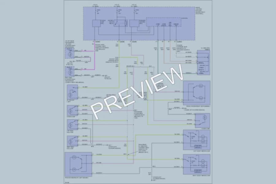 2007 Ford ExpeditionEL Interior Lights wiring diagram preview