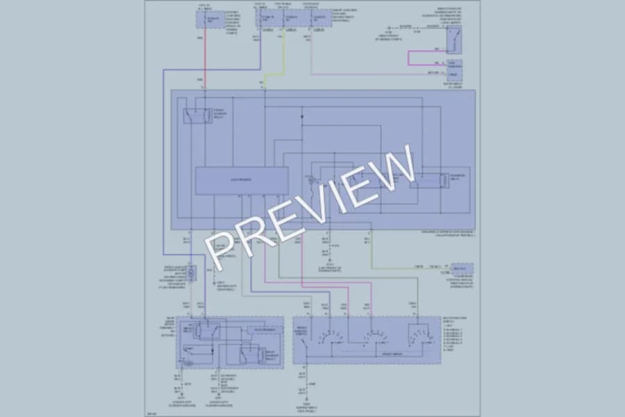 2007 Ford ExpeditionEL Wiper Washer wiring diagram preview