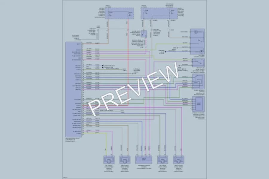 2007 Ford ExplorerSportTrac Anti Lock Brakes wiring diagram preview
