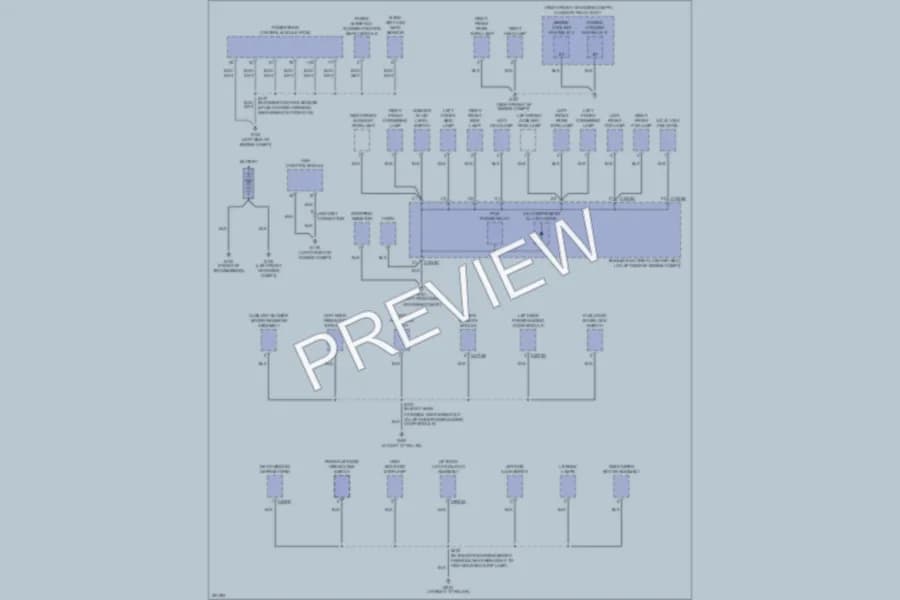 2007 Ford Freestar Ground Distribution wiring diagram preview