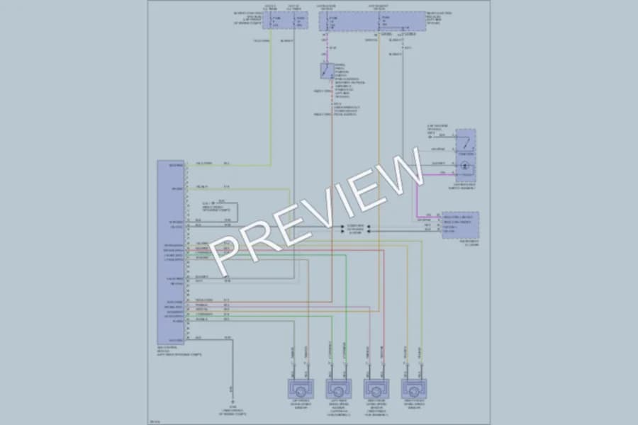 2007 Ford Freestyle Anti Lock Brakes wiring diagram preview