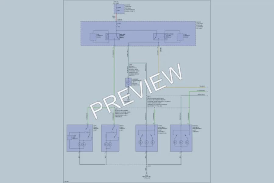 2007 Ford Freestyle Interior Lights wiring diagram preview