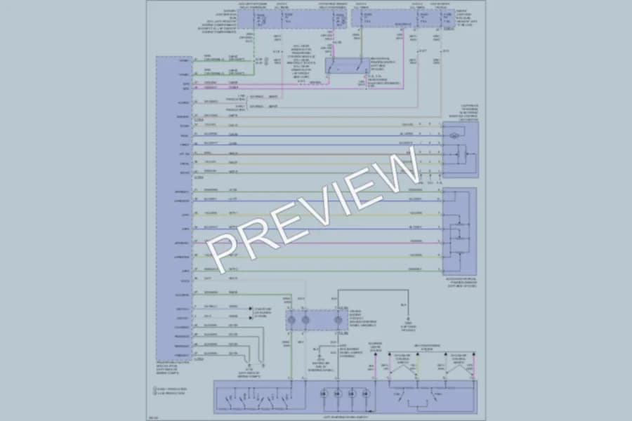 2007 Ford Fusion Cruise Control wiring diagram preview