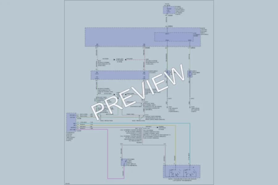 2007 Ford Mustang Exterior Lights wiring diagram preview