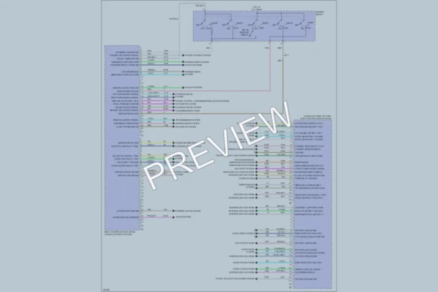 2007 GMC Acadia Body Control Modules wiring diagram preview
