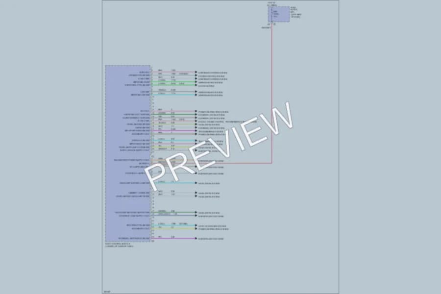 2007 GMC 3500 Hd Body Control Modules wiring diagram preview with protected circuit layout