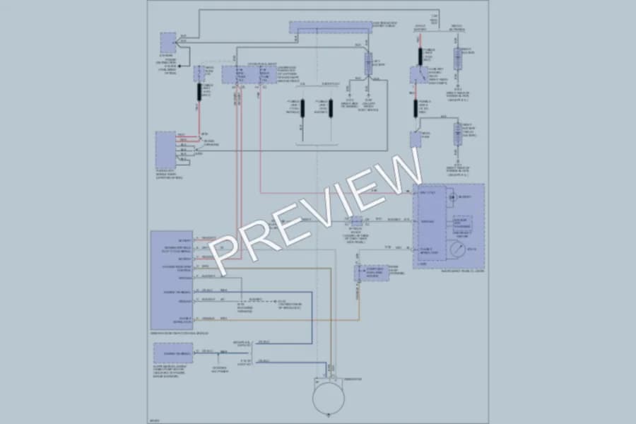 2007 GMC K1500PkupClassicDenali Starting Charging wiring diagram preview