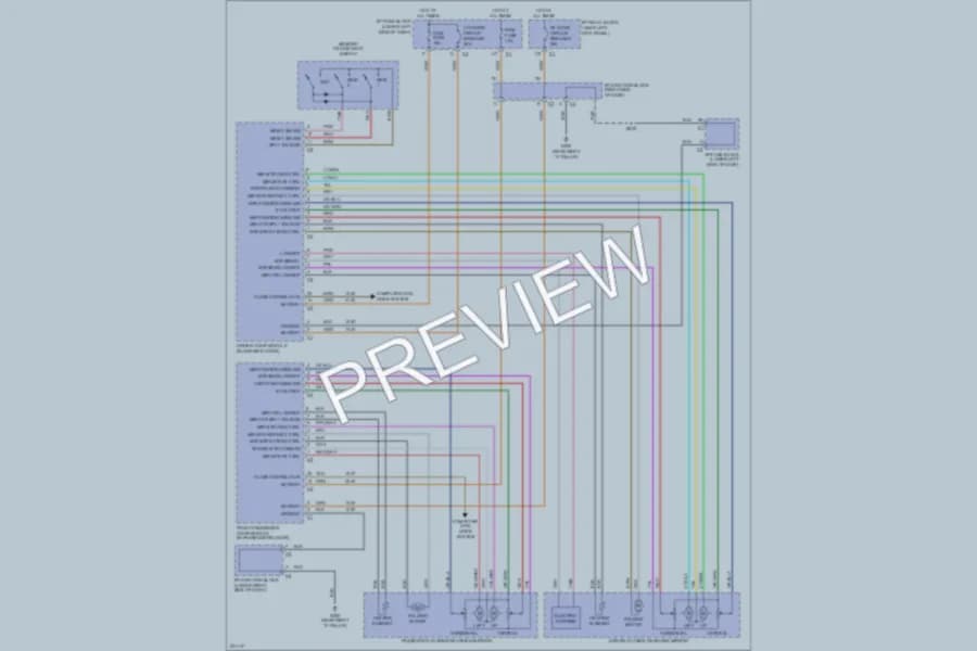 2007 GMC K2500HDPickupClassic Memory Systems wiring diagram preview