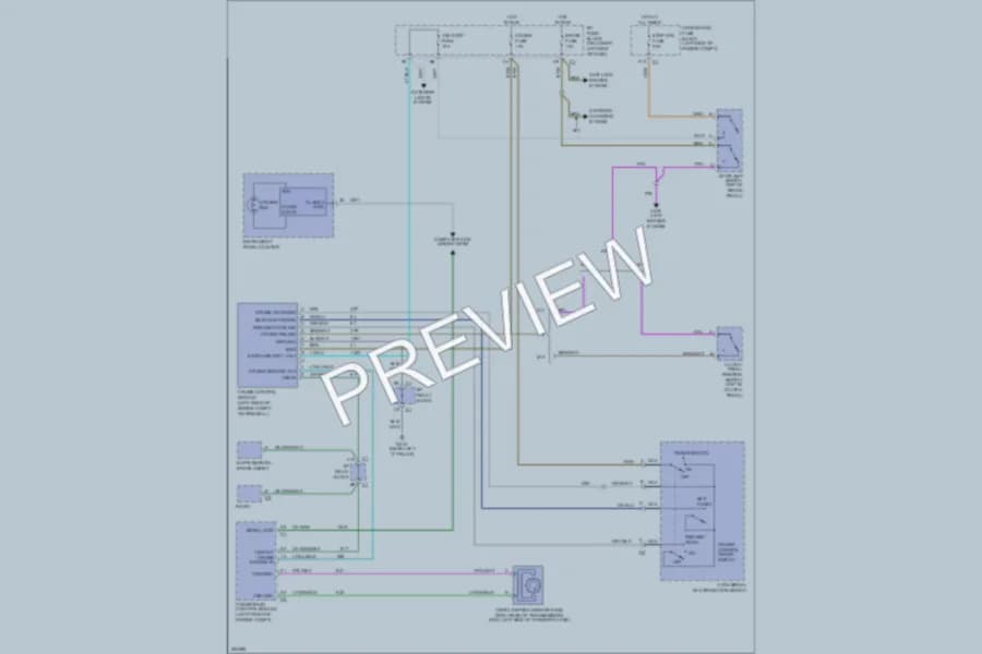 2007 GMC K3500PickupClassic Cruise Control wiring diagram preview
