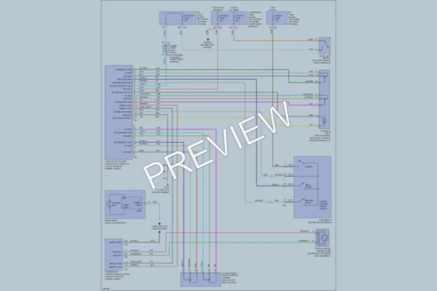 2007 HUMMER H2SUV Cruise Control wiring diagram preview
