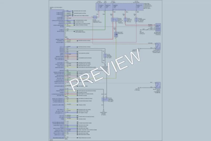 2007 Hyundai Azera Body Control Modules wiring diagram preview