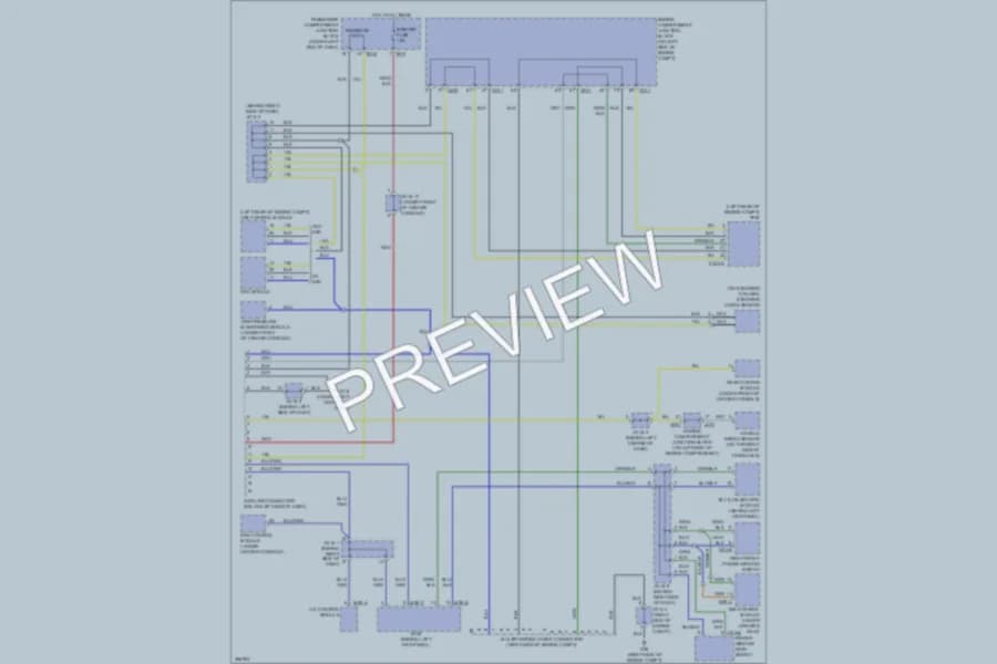2007 Hyundai Azera Computer Data Lines wiring diagram preview