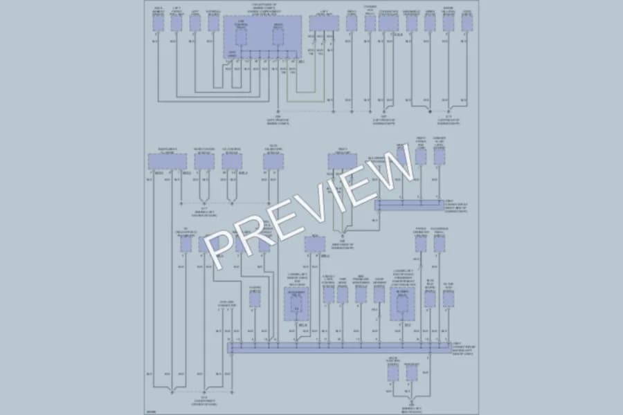 2007 Hyundai Azera Ground Distribution wiring diagram preview