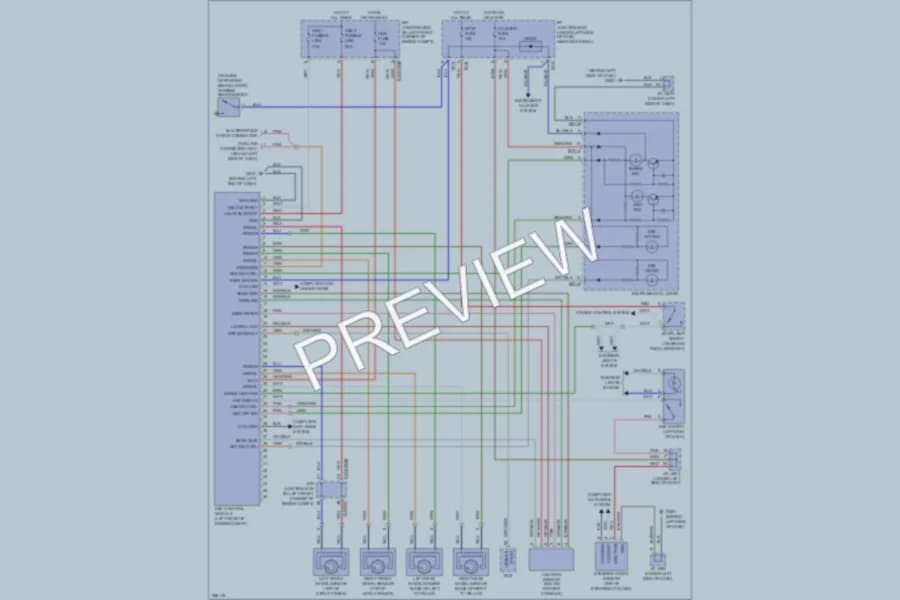 2007 Hyundai Elantra Anti Lock Brakes wiring diagram preview