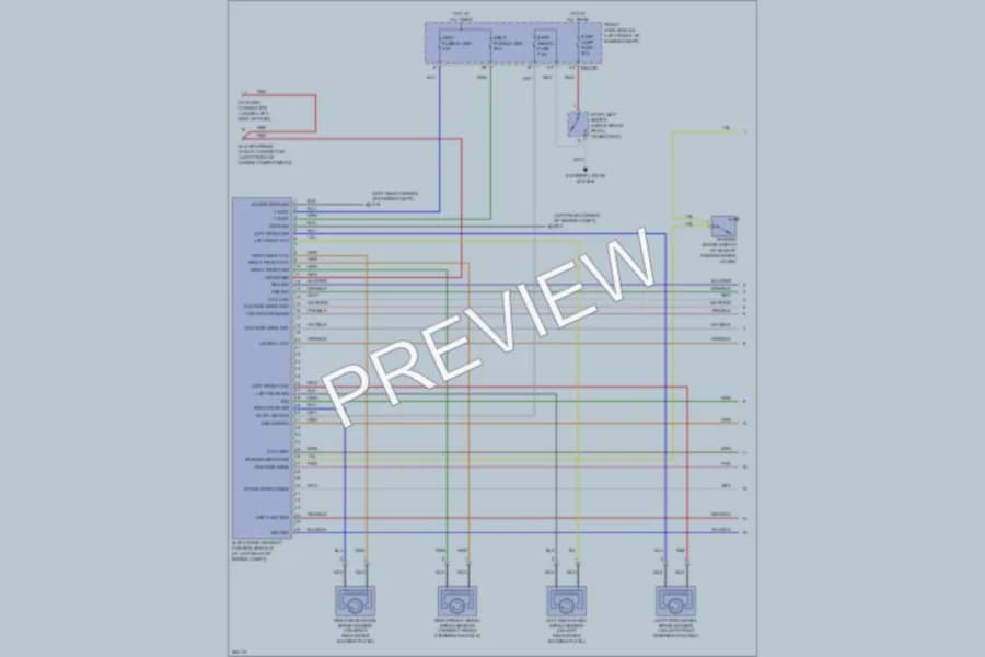 2007 Hyundai Entourage Anti Lock Brakes wiring diagram preview