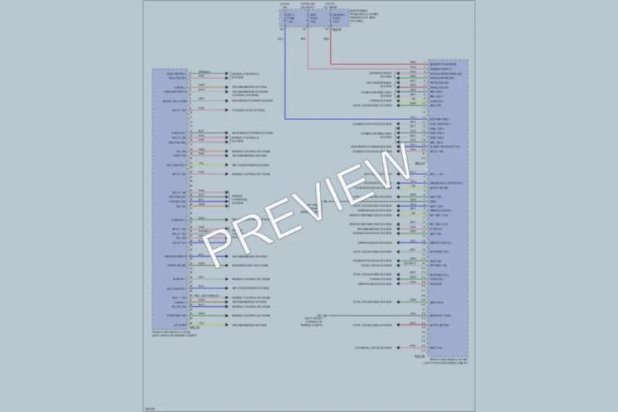 2007 Hyundai Entourage Body Control Modules wiring diagram preview