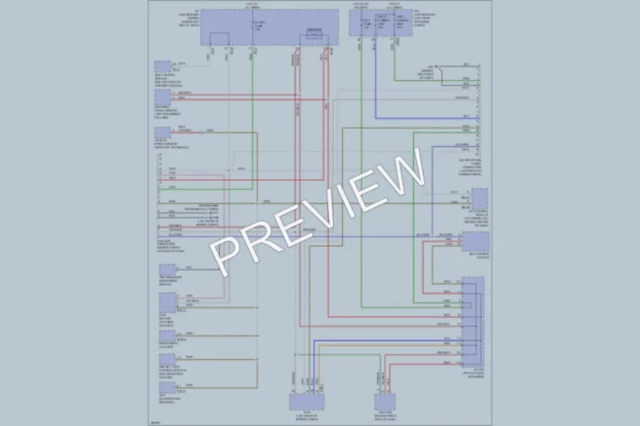 2007 Hyundai SantaFe Computer Data Lines wiring diagram preview