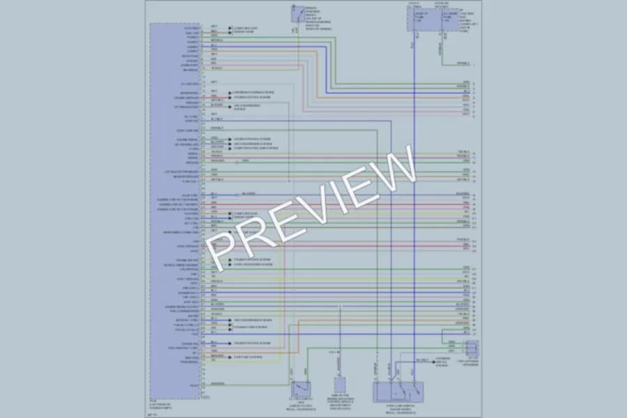 2007 Hyundai SantaFe Engine Performance wiring diagram preview