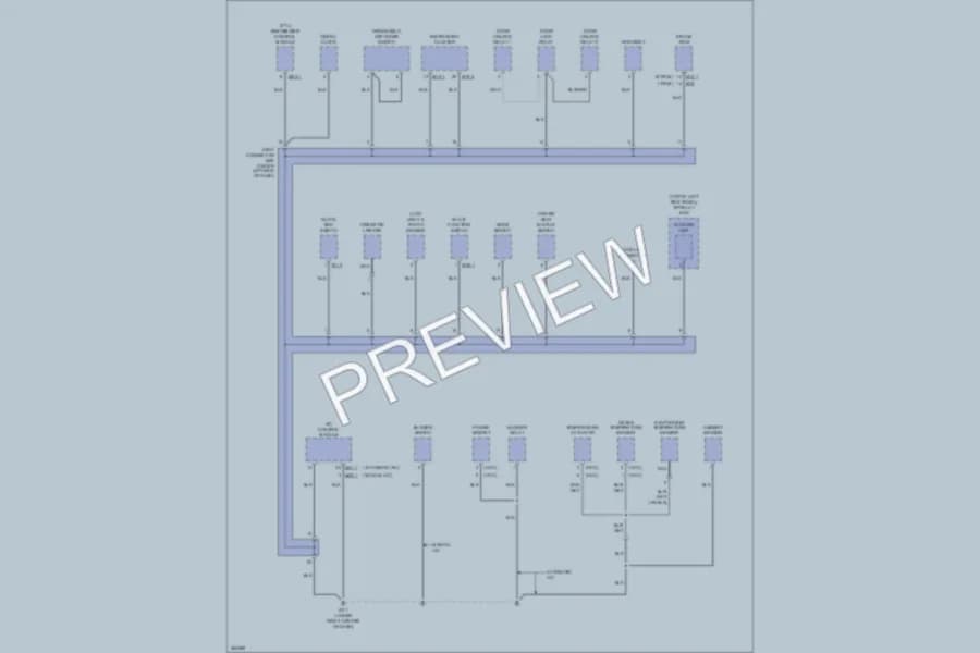 2007 Hyundai Tucson Ground Distribution wiring diagram preview