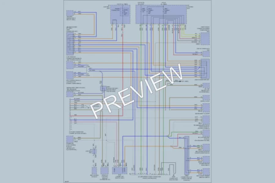 2007 Hyundai Veracruz Computer Data Lines wiring diagram preview
