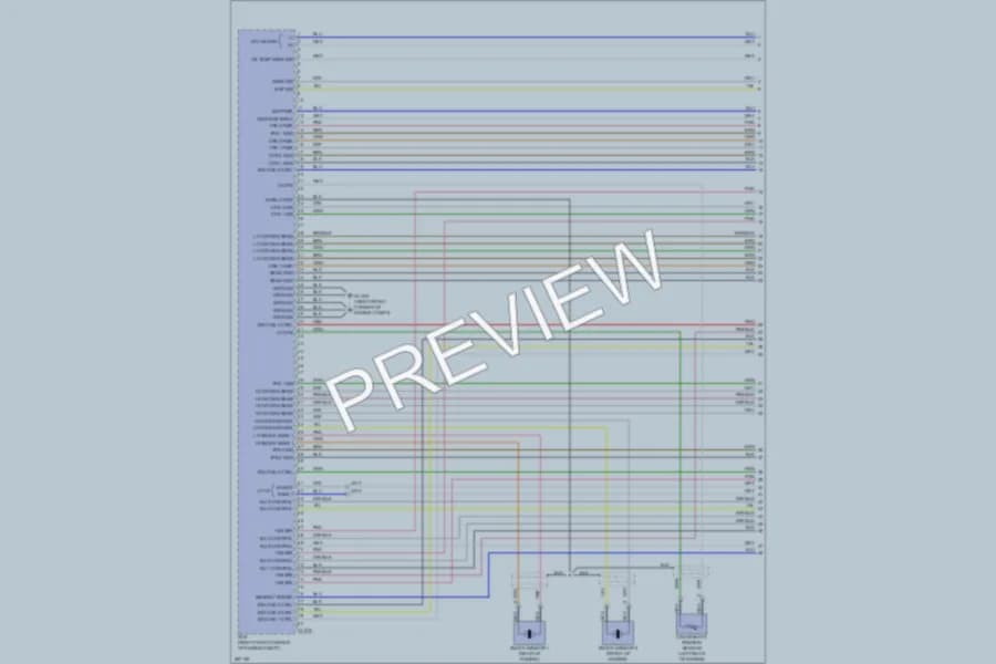 2007 Hyundai Veracruz Engine Performance wiring diagram preview