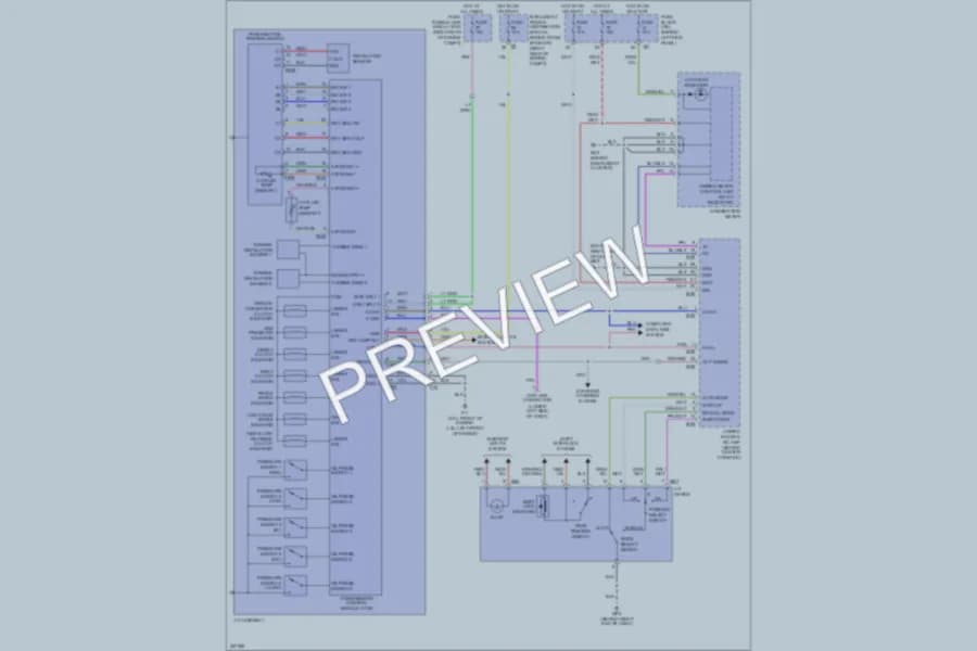 2007 Infiniti FX35 Transmission wiring diagram preview