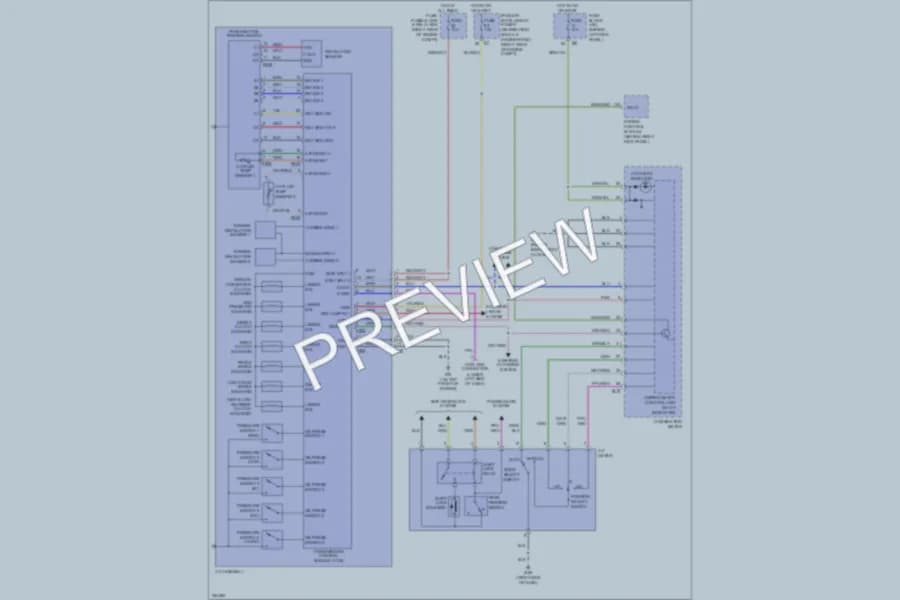 2007 Infiniti G35 Transmission wiring diagram preview