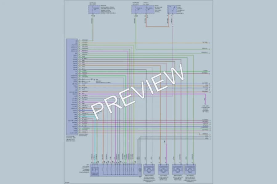 2007 Infiniti G35x Anti Lock Brakes wiring diagram preview