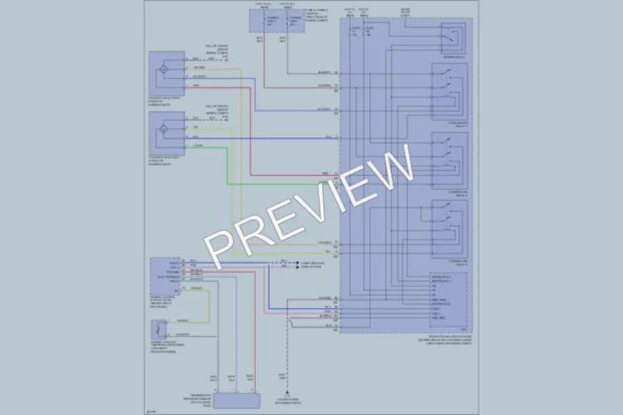 2007 Infiniti G35x Cooling Fan wiring diagram preview
