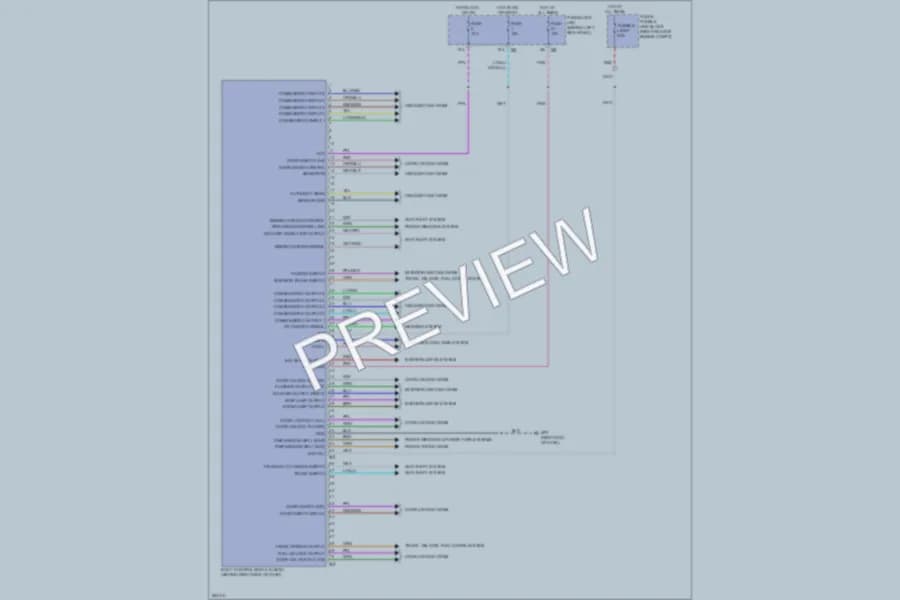 2007 Infiniti M35 Body Control Modules wiring diagram preview