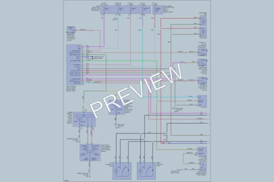 2007 Infiniti M35x Interior Lights wiring diagram preview