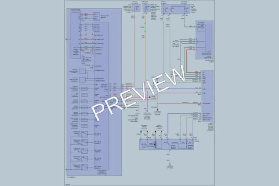 2007 Infiniti M35x Transmission wiring diagram preview
