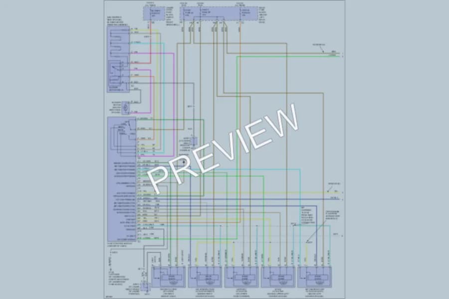 2007 Isuzu Ascender Air Conditioning wiring diagram preview