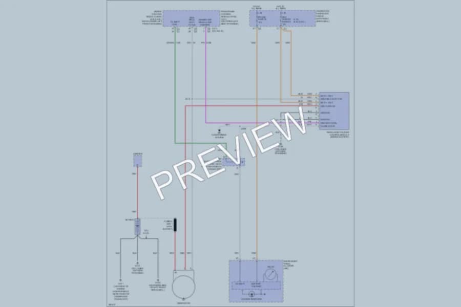 2007 Isuzu Ascender Starting Charging wiring diagram preview