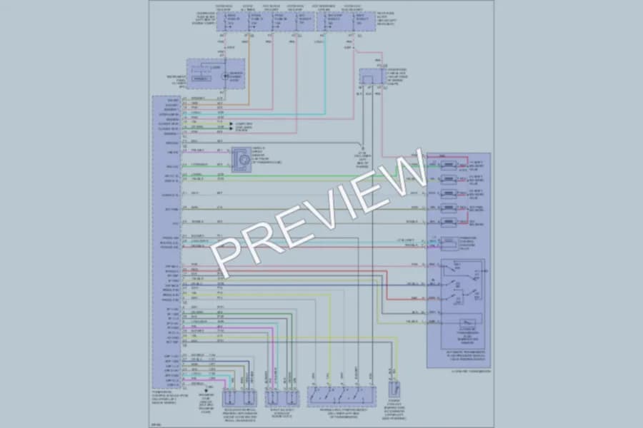 2007 Isuzu Ascender Transmission wiring diagram preview