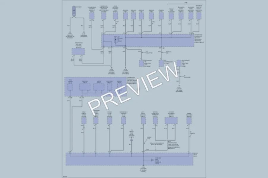 2007 Isuzu i290Pickup Ground Distribution wiring diagram preview