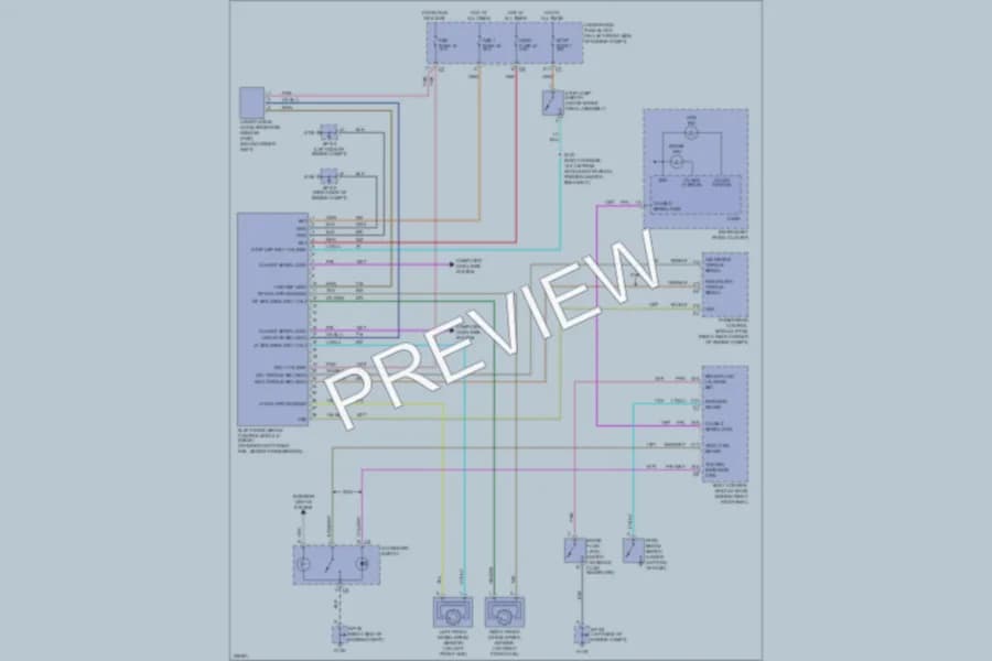 2007 Isuzu i370Pickup Anti Lock Brakes wiring diagram preview