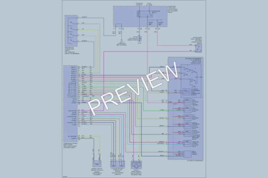 2007 Isuzu i370Pickup Transmission wiring diagram preview