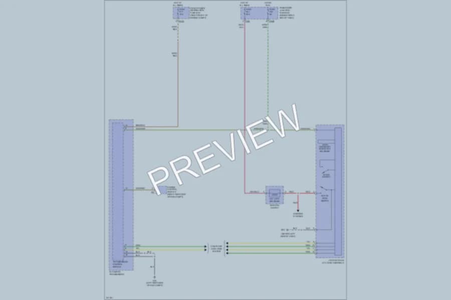 2007 Jaguar XJ8 Electronic Power Steering wiring diagram preview
