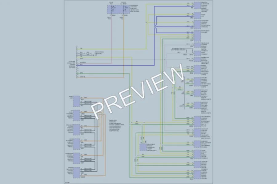2007 Jaguar XType Computer Data Lines wiring diagram preview
