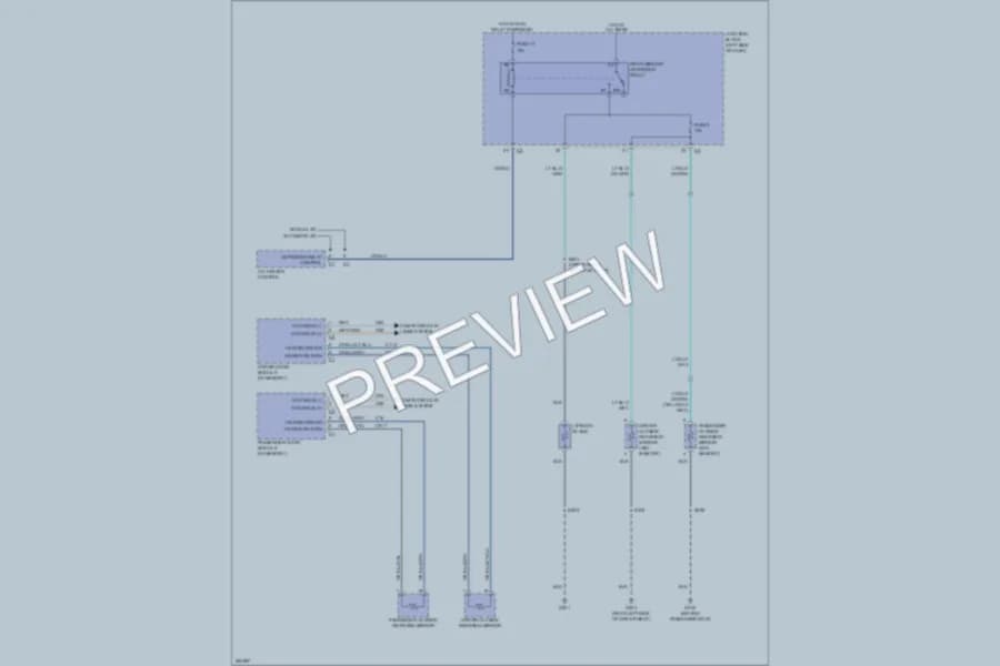2007 Jeep Commander Defoggers wiring diagram preview