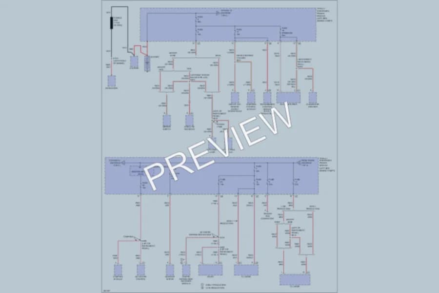 2007 Jeep Compass Power Distribution wiring diagram preview