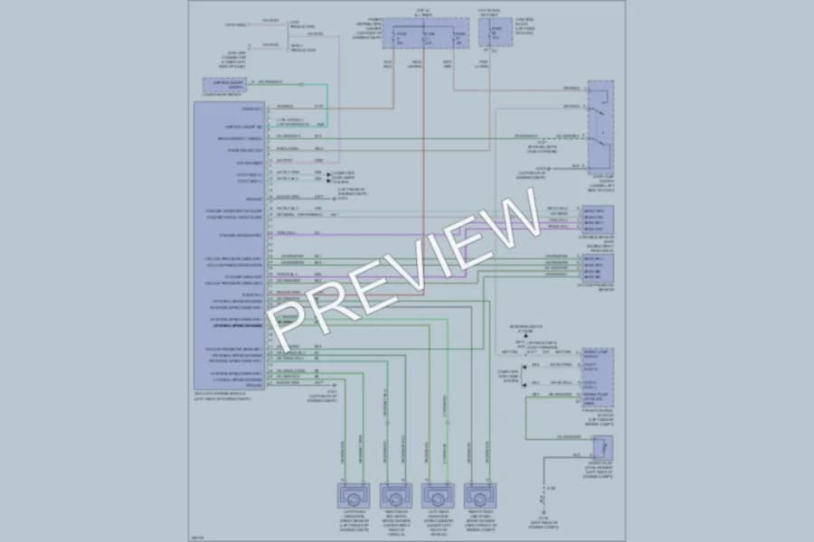 2007 Jeep GrandCherokee Anti Lock Brakes wiring diagram preview