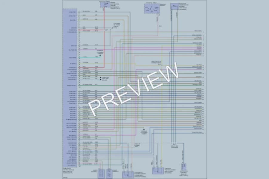 2007 Jeep GrandCherokee Engine Performance wiring diagram preview