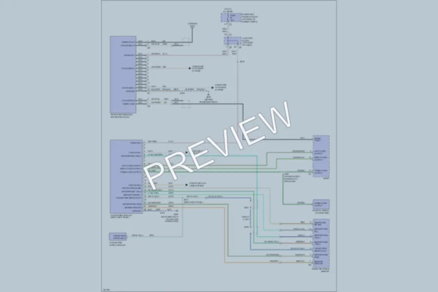 2007 Jeep GrandCherokee Navigation wiring diagram preview