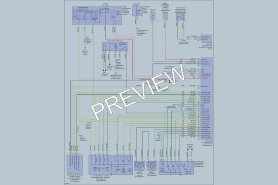 2007 Jeep Liberty Transmission wiring diagram preview