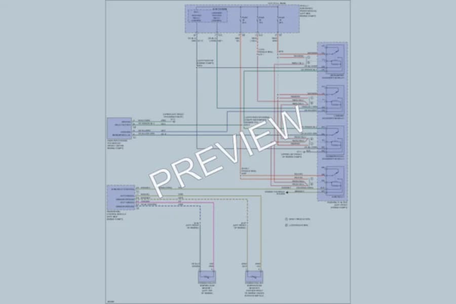 2007 Jeep Patriot Cooling Fan wiring diagram preview