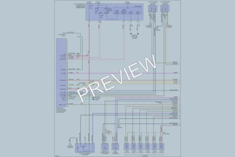 2007 Jeep Wrangler Engine Performance wiring diagram preview