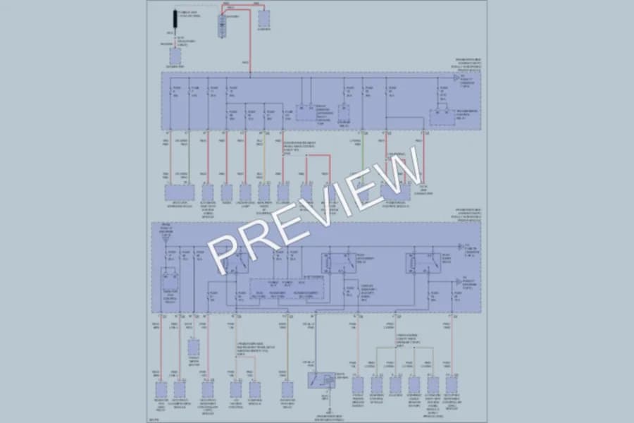 2007 Jeep Wrangler Power Distribution wiring diagram preview